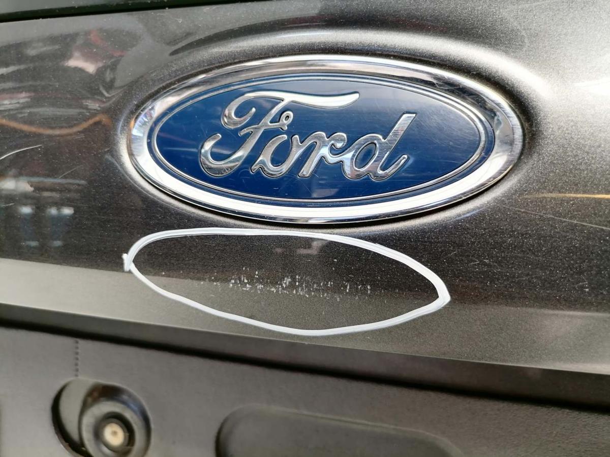 Ford Fiesta MK7 original Heckklappe mit Heckscheibe Magnetic Grau 5-Türer Bj.2019